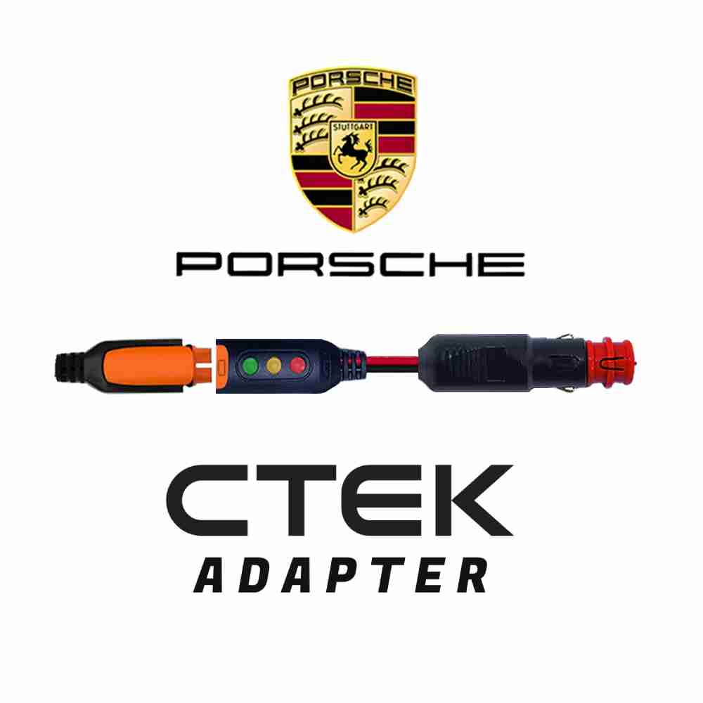 Porsche trickle charger cigarette lighter